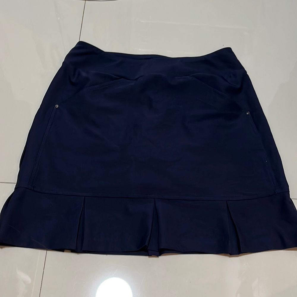 Navy Blue Tail Golf Skort